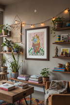 Flores I in young influencer's studio apartment