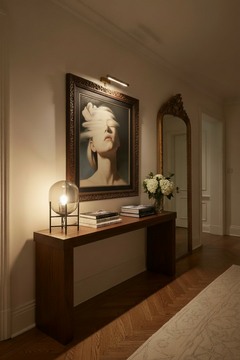 Ghastlighting artwork 30% smaller from angled perspective