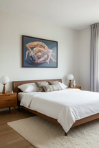 In Sync XVII in Midcentury Bedroom - Smaller Scale