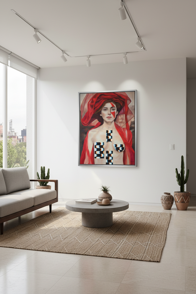 Inner Power in Modern Mexico City Apartment