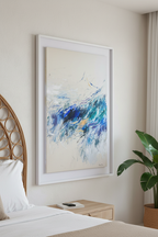 La Balsa artwork at angle in Tulum hotel