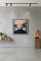 La Bruja Original Oil Painting by JoCa Unique Artwork