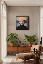 La Bruja Original Oil Painting by JoCa Unique Artwork