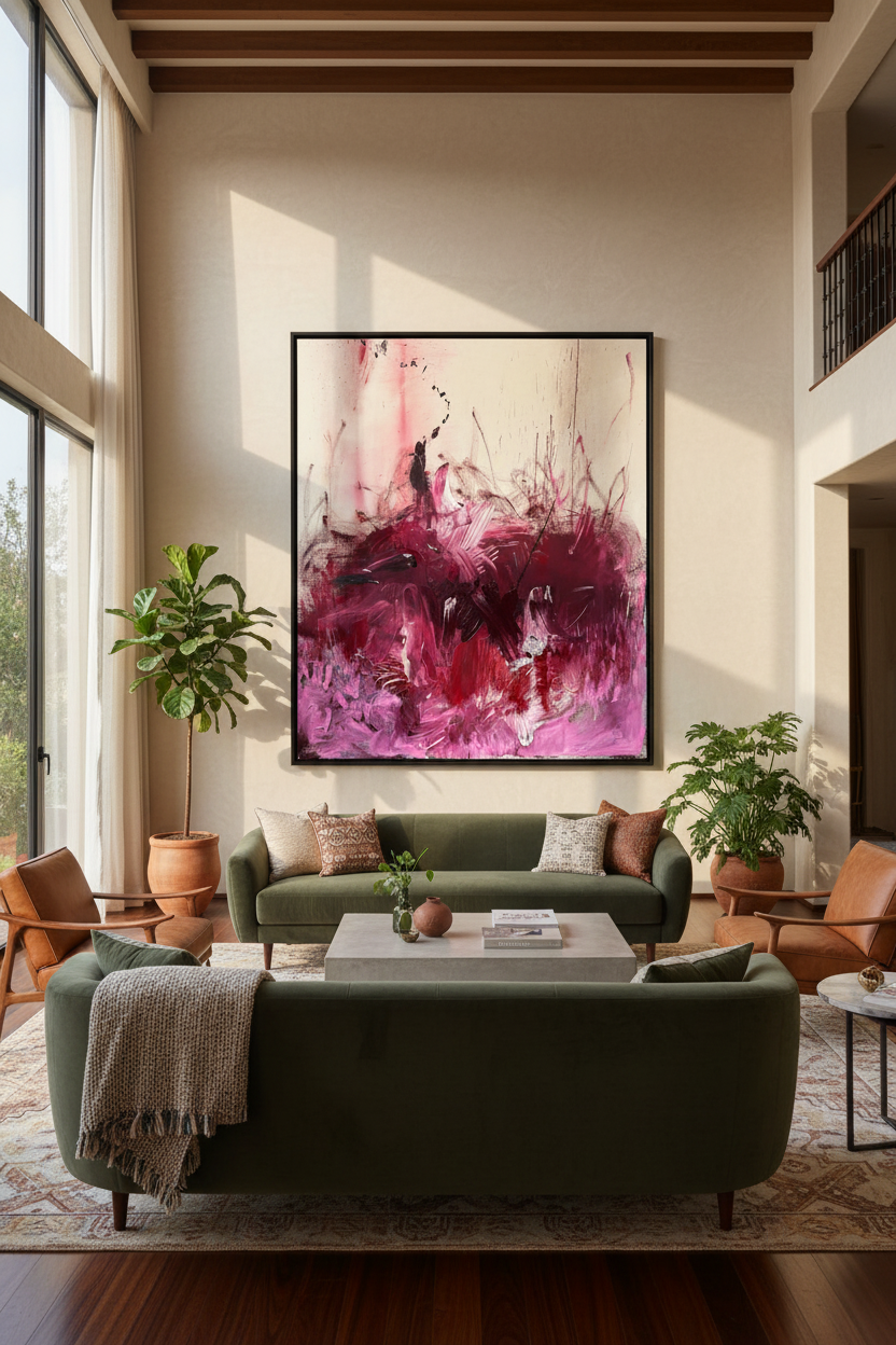 Life Force — Natural Light Mansion Living Room
