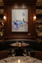 Piezas de lo que somos III in NYC Steakhouse