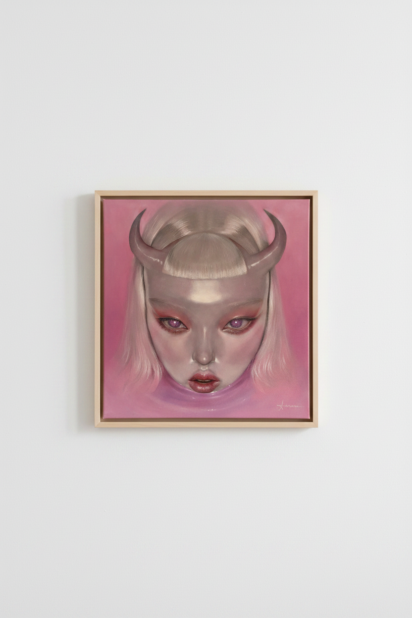 Pink Demon — Product Shot, White Wall