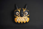 Tigre by Mr. Mitote Unique Mixed-Media Mask Artwork