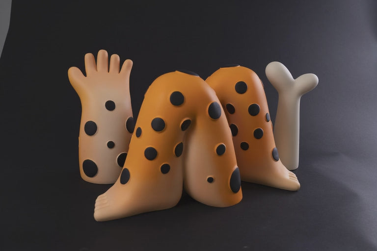 Fragmentos by Mr. Mitote Unique Mixed-Media Artwork Set