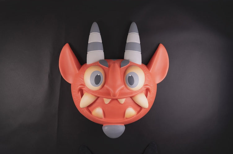 Kisin Mask Artwork by Mr. Mitote Unique Mixed-Media Piece