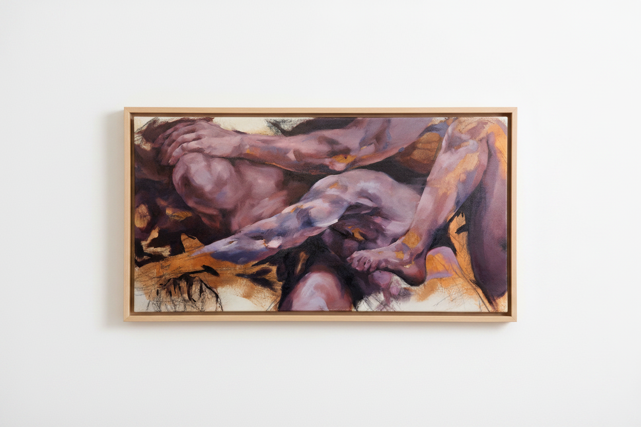 Race by Alyssa Tang — Product Shot White Wall