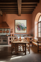 Recolectar y cocinar con la Abuela in Mexican Hacienda Kitchen