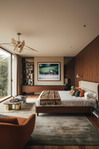 Recuerdo 106 — Midcentury Bedroom Render