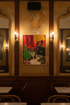 Shaken, Not Stirred in Vintage Parisian Bar