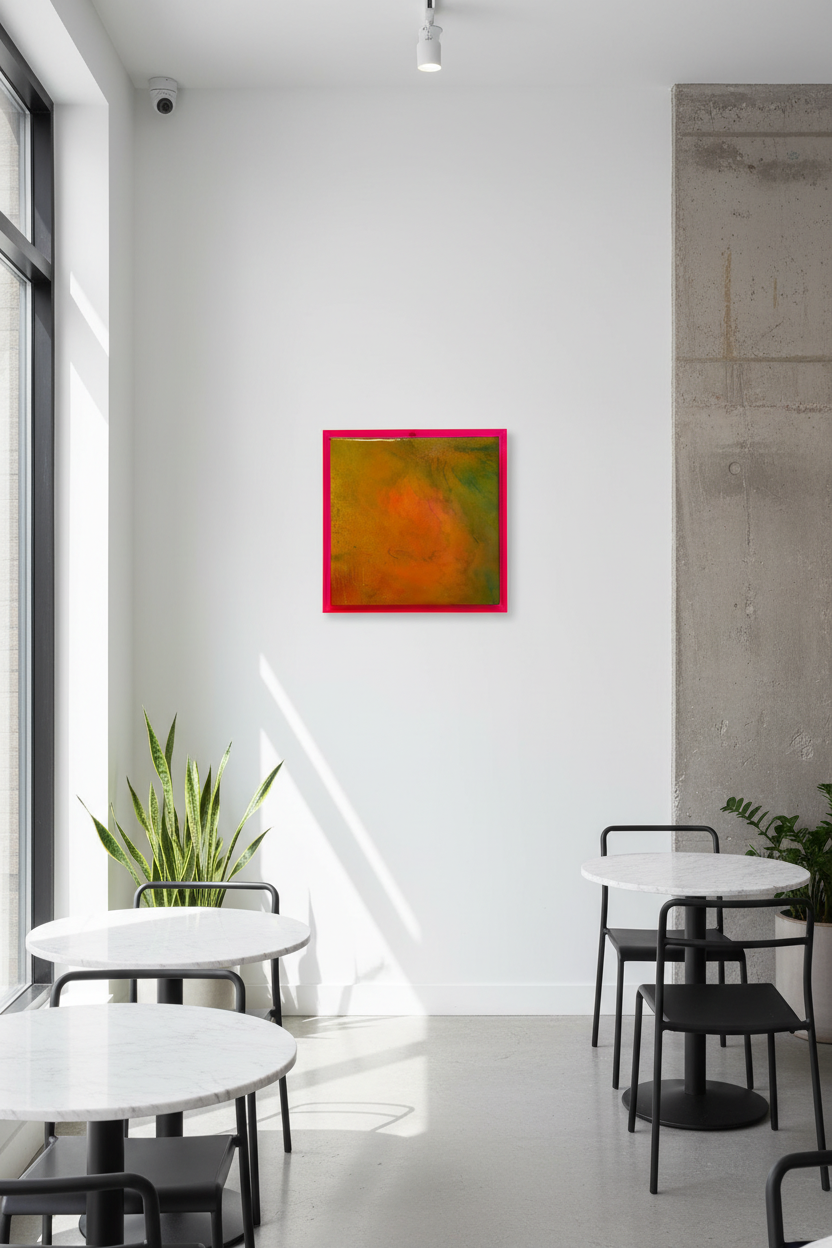 Smoothie Fucsia in Modern NYC Café