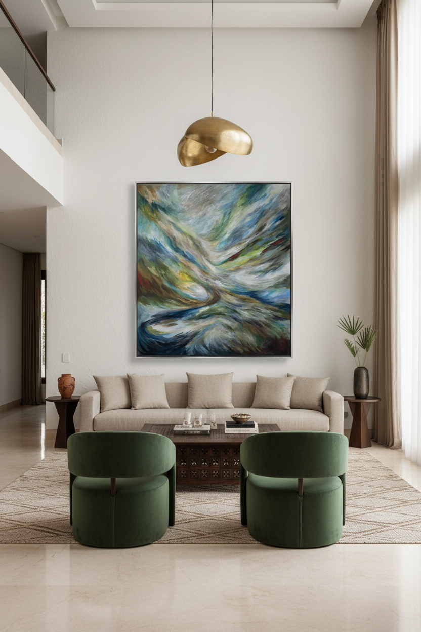 SYNERGETIC ATMOSPHERE in Mexico City luxury home