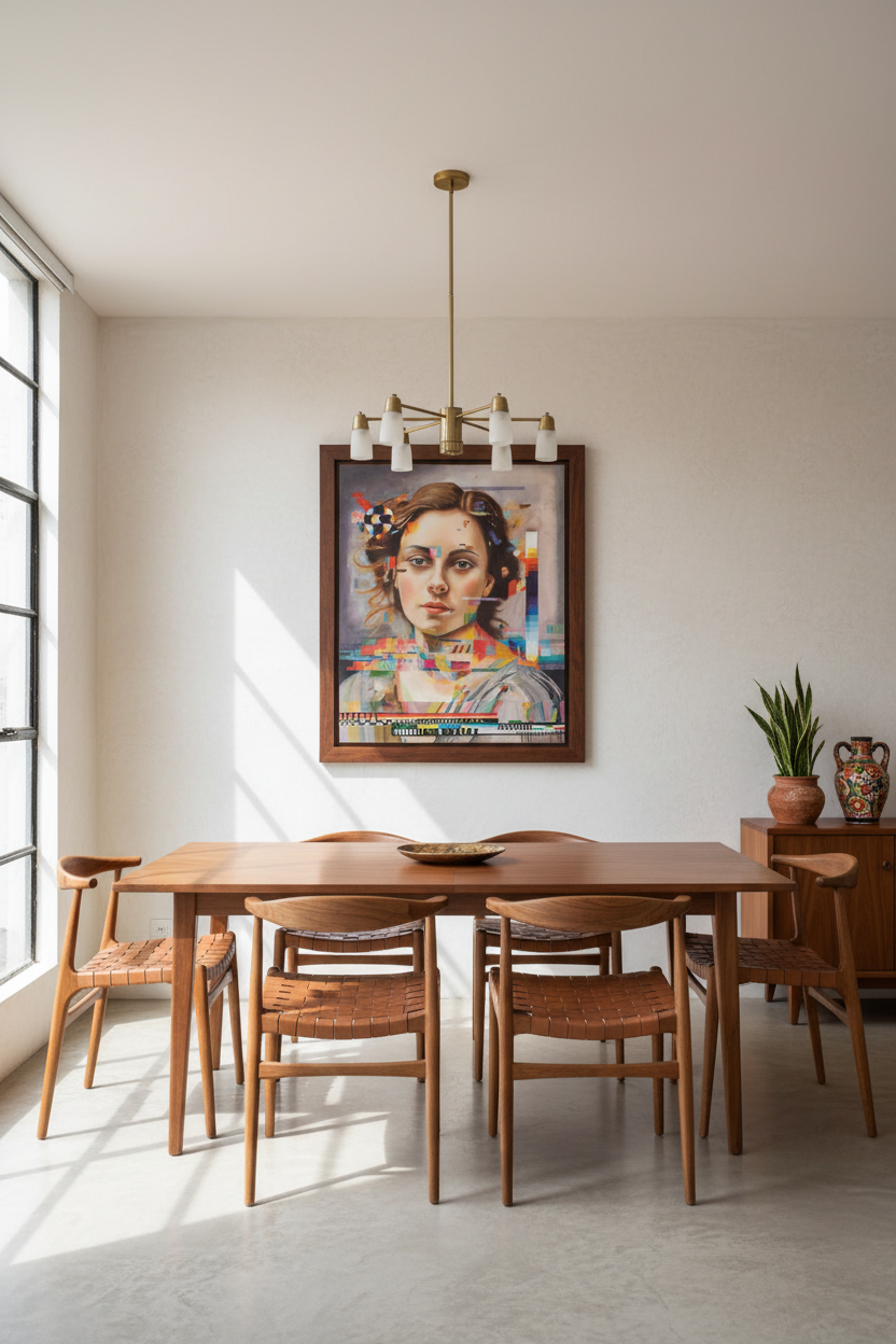The Angel I Used To Be in Mexico City Midcentury Dining Room