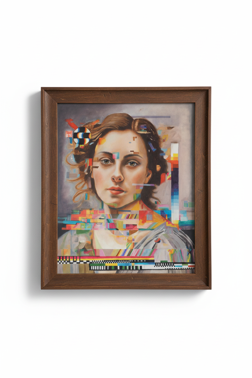 The Angel I Used To Be - Photorealistic Framed Product Shot