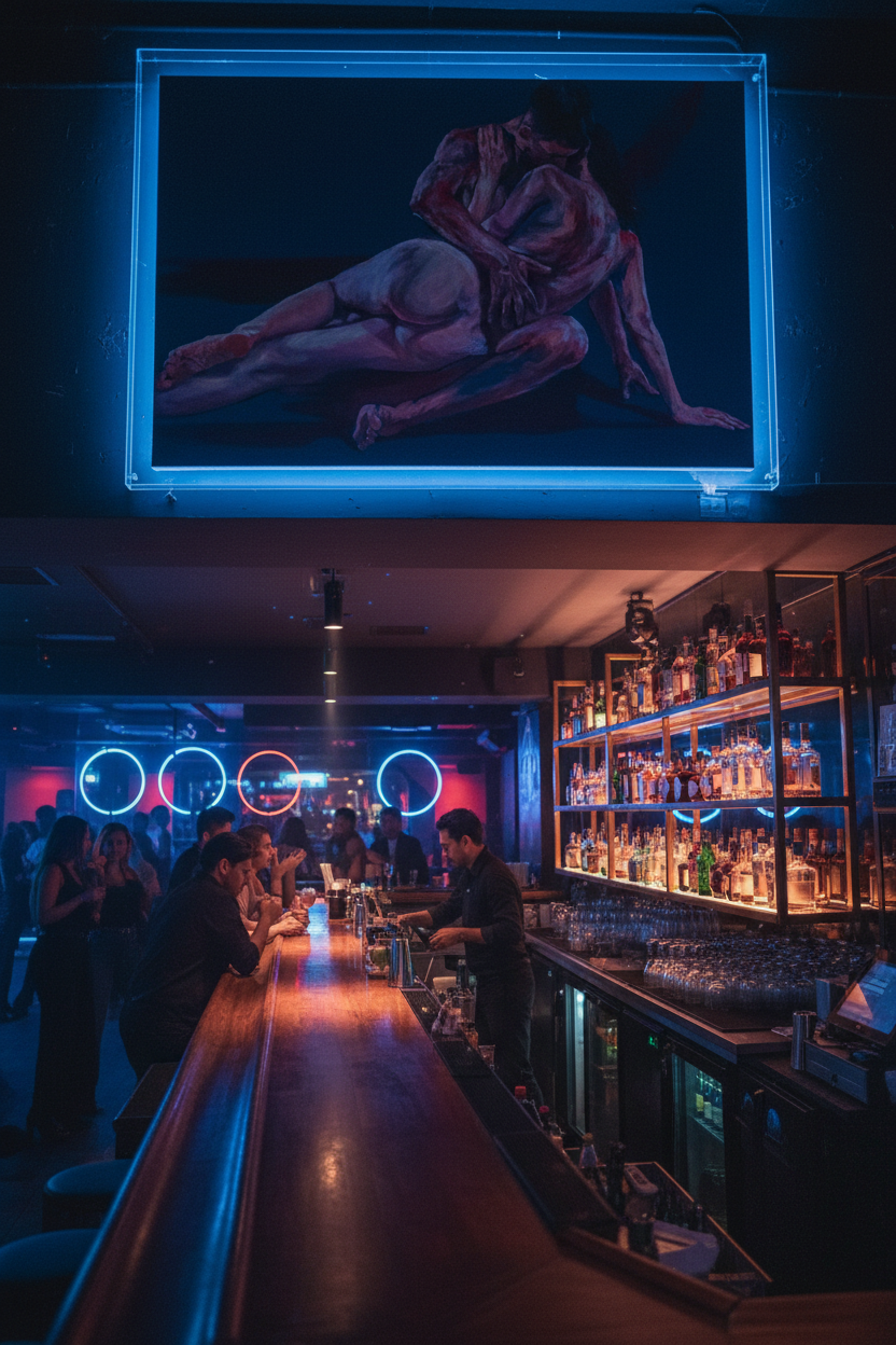 Tu Es Tout Nightclub Vertical Render