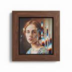 Unbroken photorealistic framed