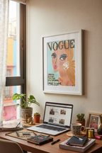 Vogue October 1967 Artwork - Fashion Editor's Home Office in Mexico City